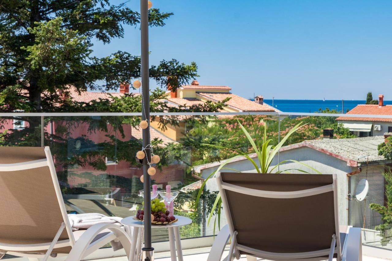 Villa Elena Deluxe Mit Whirlpool Und Beheiztem Pool Am Meer Und Wunderschoenen Blick Auf Die Brijuni Inseln Fažana Esterno foto